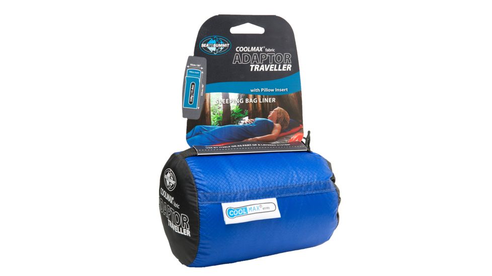 Sea to Summit Coolmax Adaptor Traveller Liner, Blue 127
