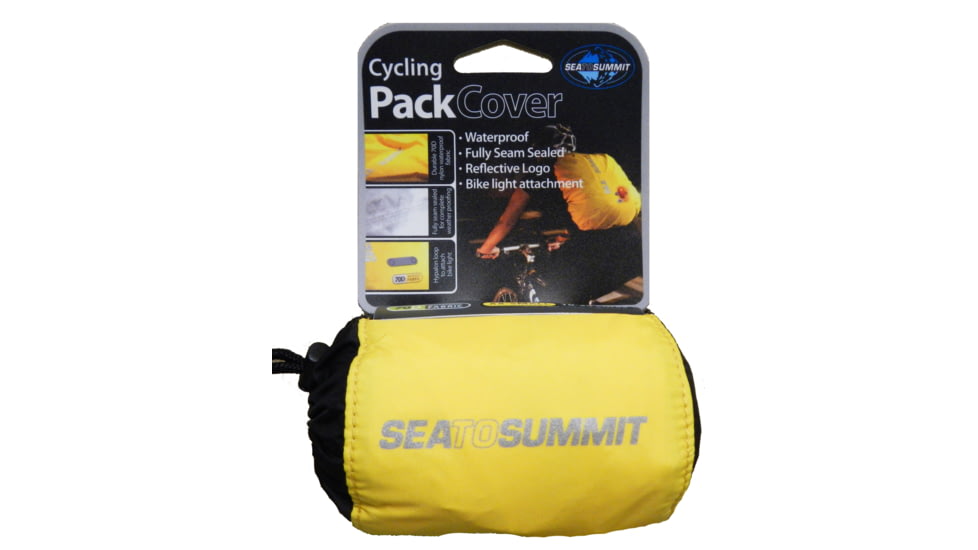 Sea to Summit Cycling Nylon Pack Cover, XS, Yellow, 222-50