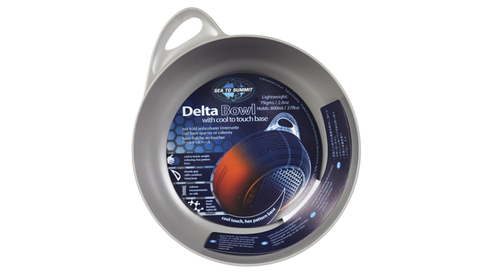 Sea to Summit Delta Bowl, Titanium Grey, 302-13