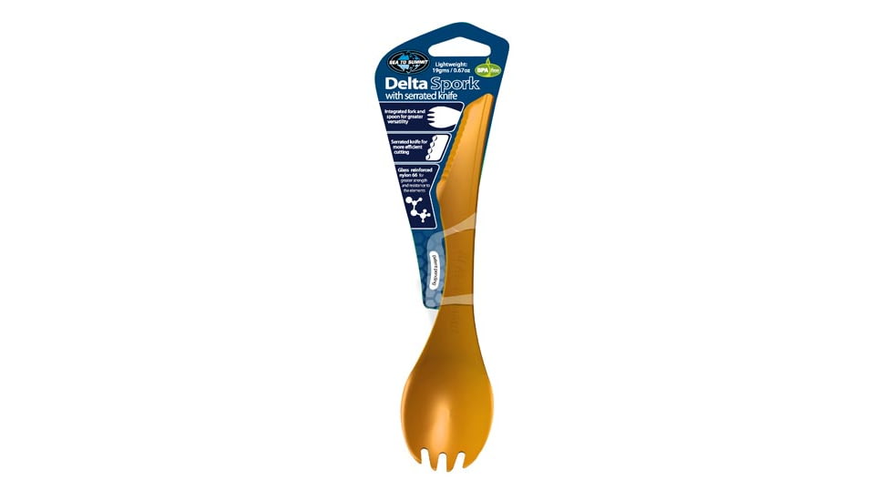 Sea to Summit Delta Spork with Knife-Kimberly Blue
