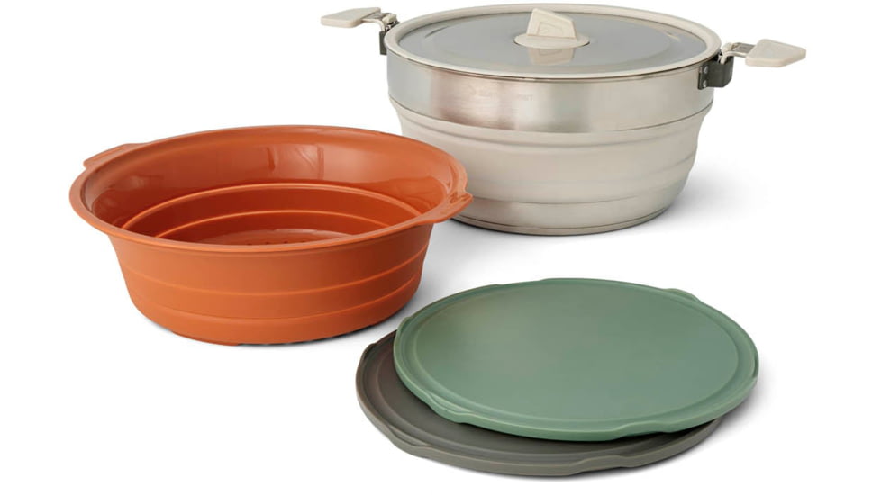 Sea to Summit Detour Essentials Camp Kitchen Kit Multi - 4 Piece, A1225