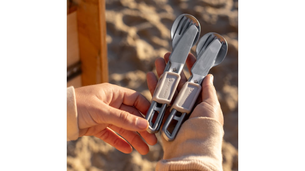 Sea to Summit Detour Stainless Steel Cutlery Set, 1P, 3-Piece, A1315