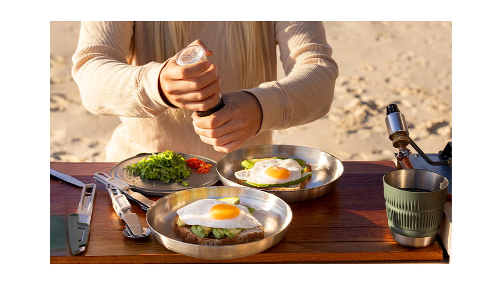 Sea to Summit Detour Stainless Steel Plate, Moonstruck Grey, A1324-12