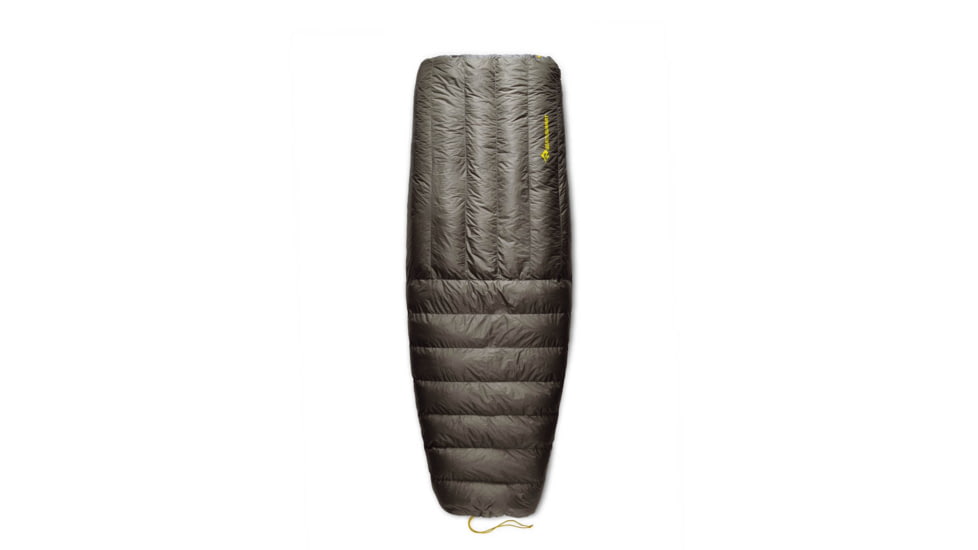 Sea to Summit Ember Down Quilt 45F/7C Sleeping Bag, Regular, Beluga Black, Regular, S2213
