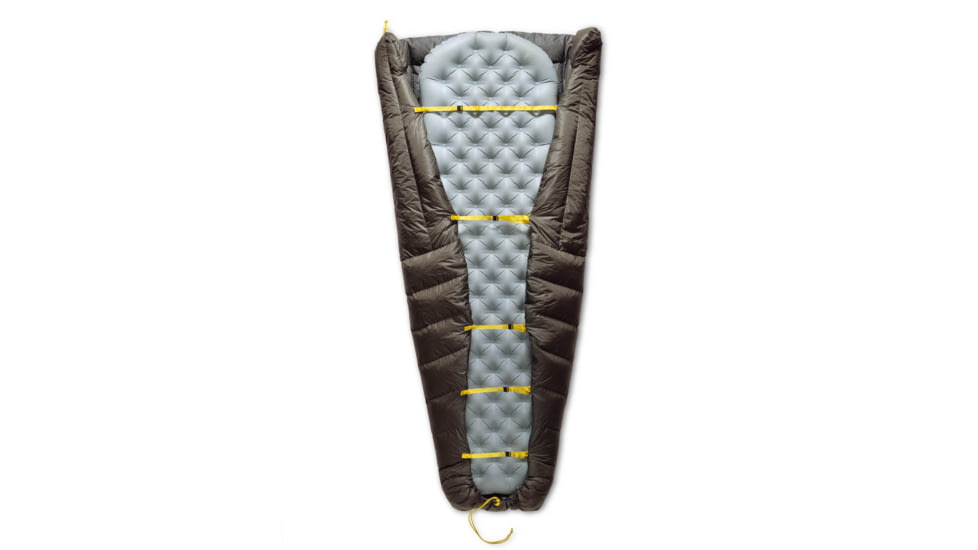 Sea to Summit Ember Down Quilt 45F/7C Sleeping Bag, Regular, Beluga Black, Regular, S2213