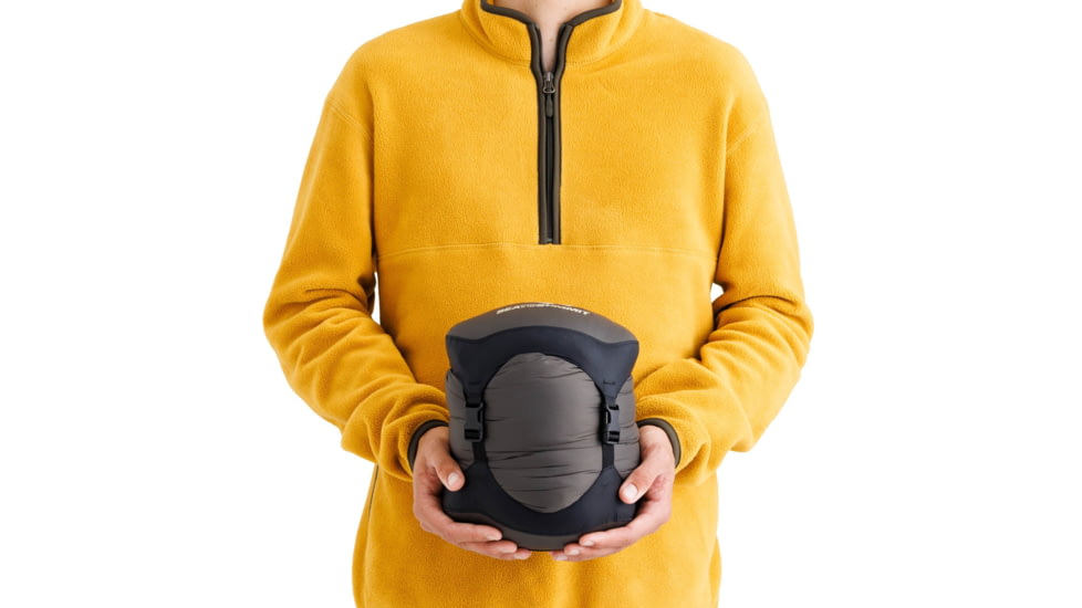 Sea to Summit Ember Down Quilt 45F/7C Sleeping Bag, Long, Beluga Black, Long, S2214