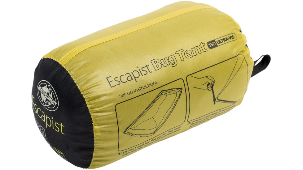 Sea to Summit Escapist Inner Bug Tent 1 - 1 Person, 1 Season-Yellow
