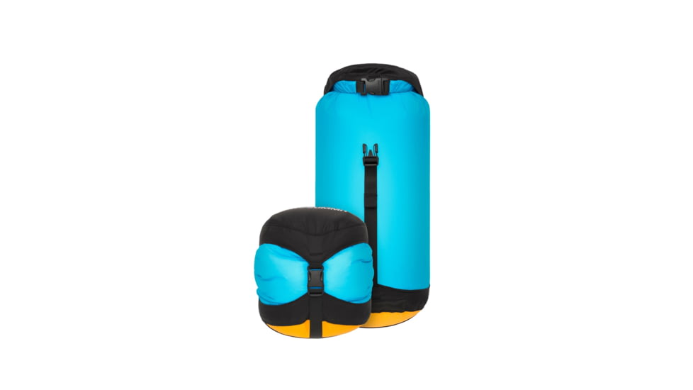 Sea to Summit Evac Compression 8L Dry Bag UL, Atoll Blue, Small, A4233-33