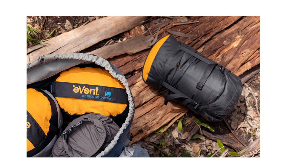 Sea to Summit Evac Heavy Duty Compression Dry Bag, 35 Liters, Jet Black, XL, A4218-19