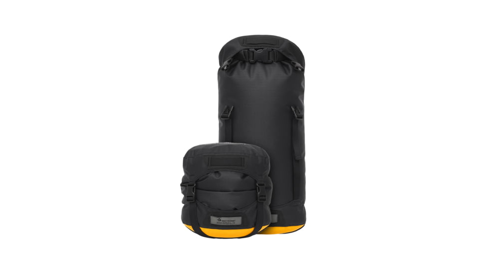 Sea to Summit Evac Heavy Duty Compression Dry Bag, 13 Liters, Jet Black, Medium, A4216-19