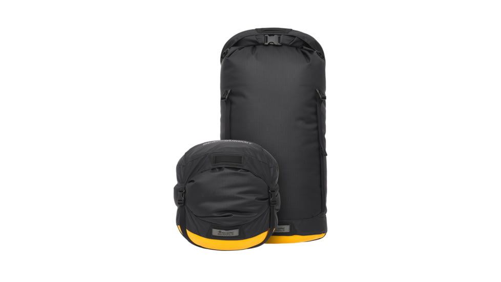 Sea to Summit Evac Heavy Duty Compression Dry Bag, 35 Liters, Jet Black, XL, A4218-19
