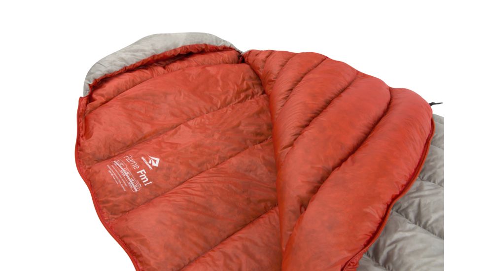 Sea to Summit Flame FmI Sleeping Bag - Womens, Grey Orange, Regular, S3211