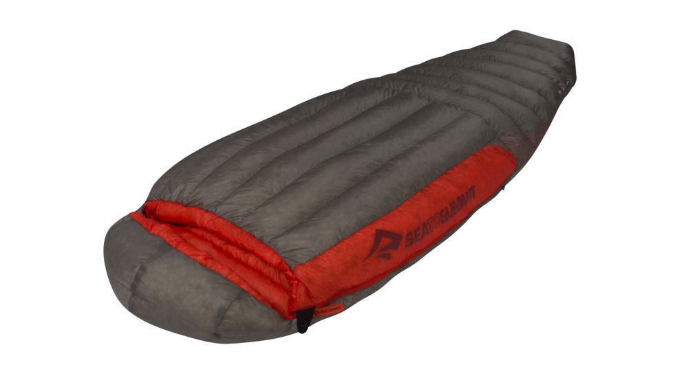 Sea to Summit Flame FmII Sleeping Bag - Womens, Grey Orange, Regular, S3221