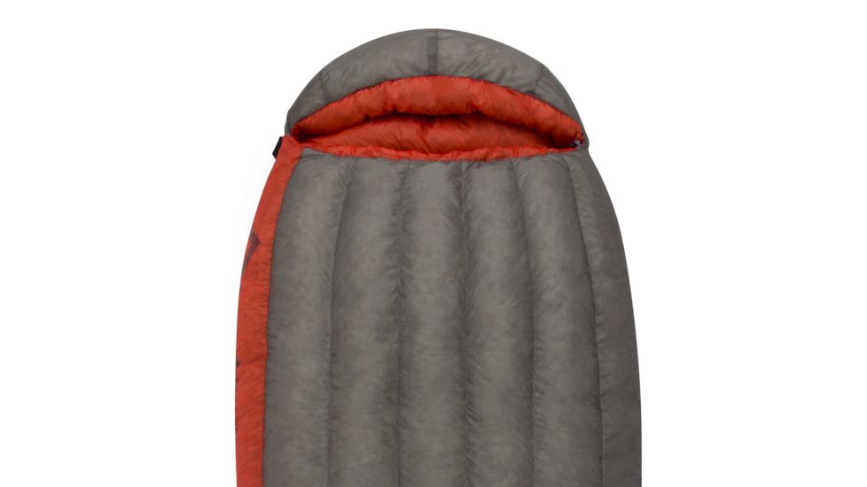 Sea to Summit Flame FmII Sleeping Bag - Womens, Grey Orange, Regular, S3221