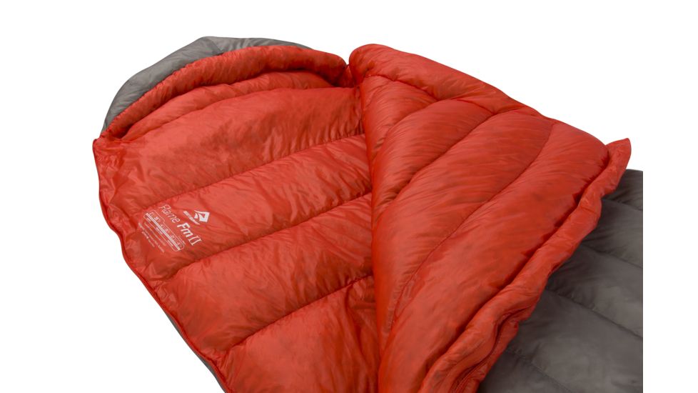 Sea to Summit Flame FmII Sleeping Bag - Womens, Grey Orange, Regular, S3221