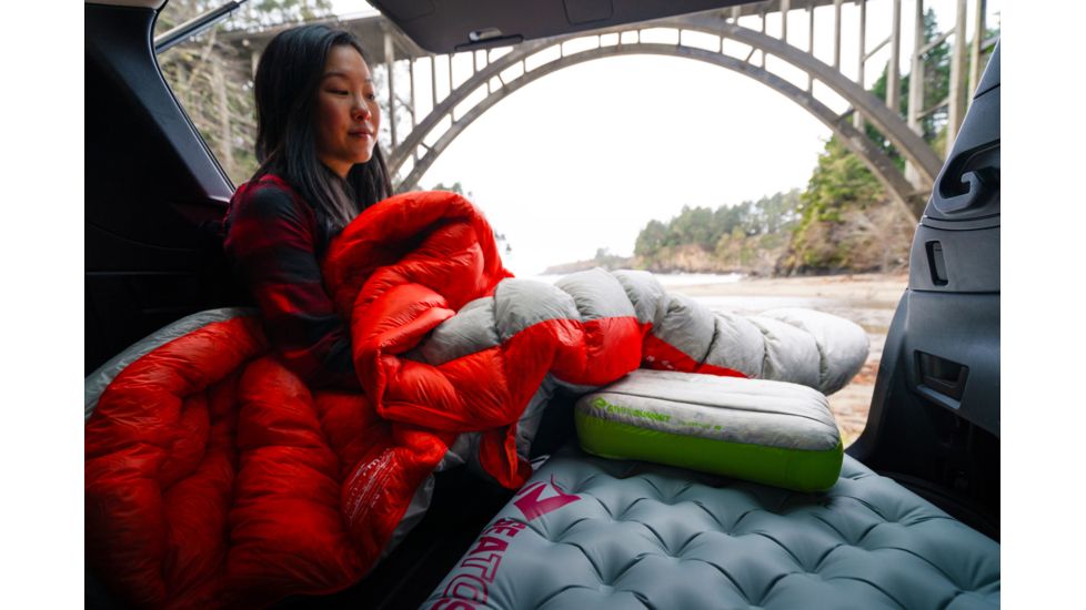 Sea to Summit Flame FmIII Sleeping Bag - Women's, Grey Orange, Regular, S3231