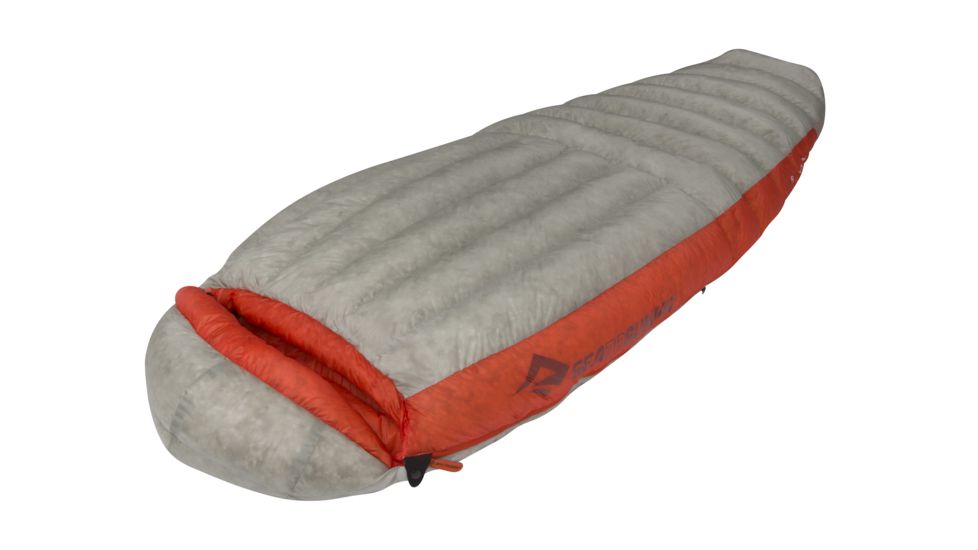 Sea to Summit Flame FmIII Sleeping Bag - Womens, Grey Orange, Regular, S3231