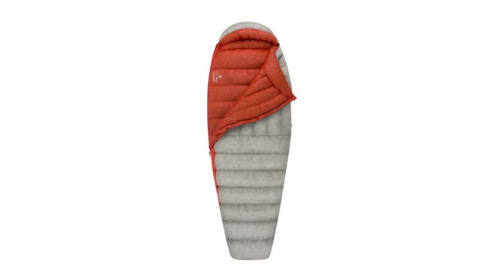 Sea to Summit Flame FmIII Sleeping Bag - Womens, Grey Orange, Regular, S3231