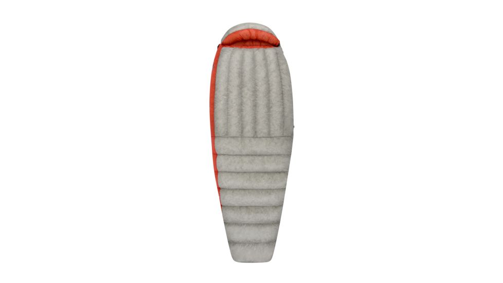 Sea to Summit Flame FmIII Sleeping Bag - Womens, Grey Orange, Regular, S3231