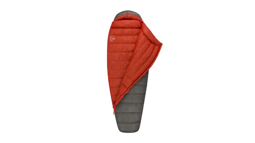 Sea to Summit Flame FmIV Sleeping Bag - Womens, Grey Orange, Regular, S3241