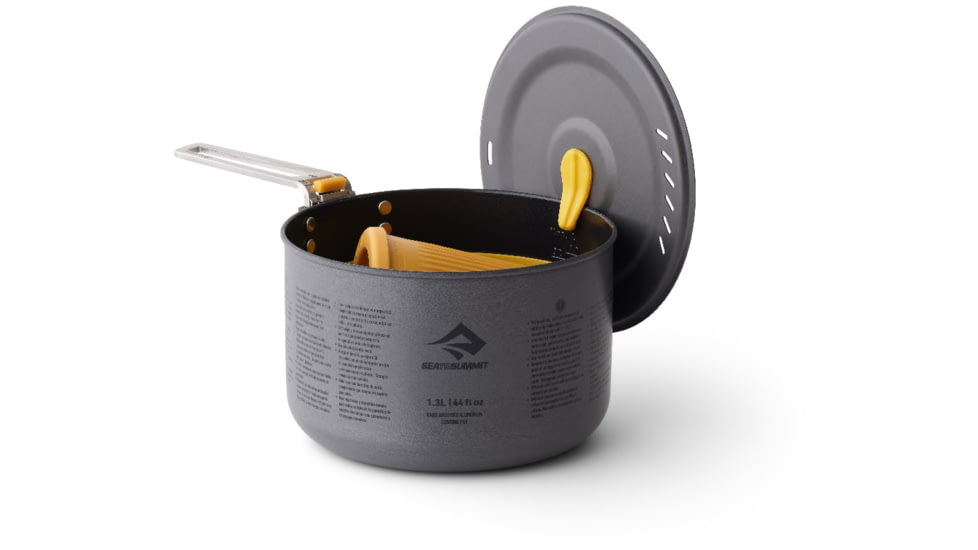 Sea to Summit Frontier UL 1.3L One Pot Cook Set - 3 Piece/1 Person, Multi, A1247