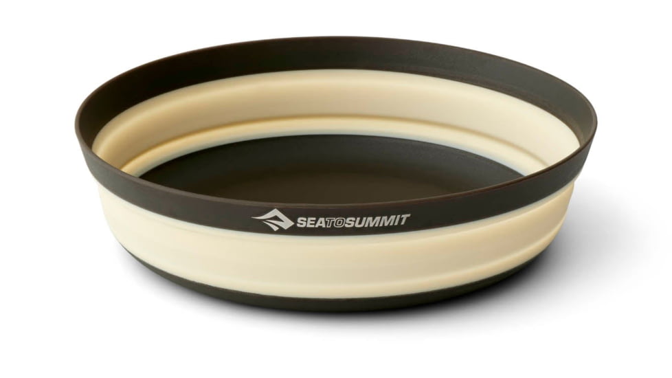 Sea to Summit Frontier UL Collapsible Bowl, Bone White, Large, A1338-71