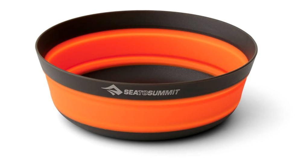 Sea to Summit Frontier UL Collapsible Bowl, Puffins Bill Orange, Medium, A1337-22