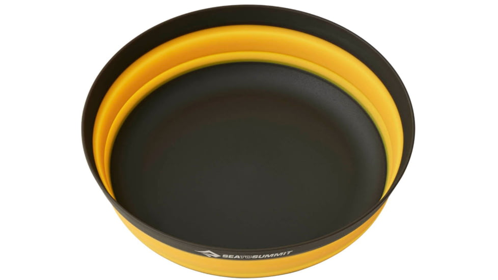 Sea to Summit Frontier UL Collapsible Bowl, Sulphur Yellow, Large, A1338-50