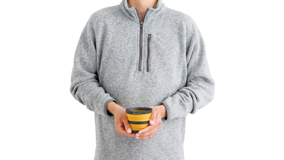 Sea to Summit Frontier UL Collapsible Cup, Cup Sulphur Yellow, A1336-50