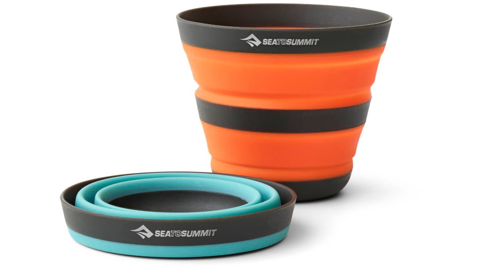 Sea to Summit Frontier UL Collapsible Cup, PuffinsBill Orange, A1336-22