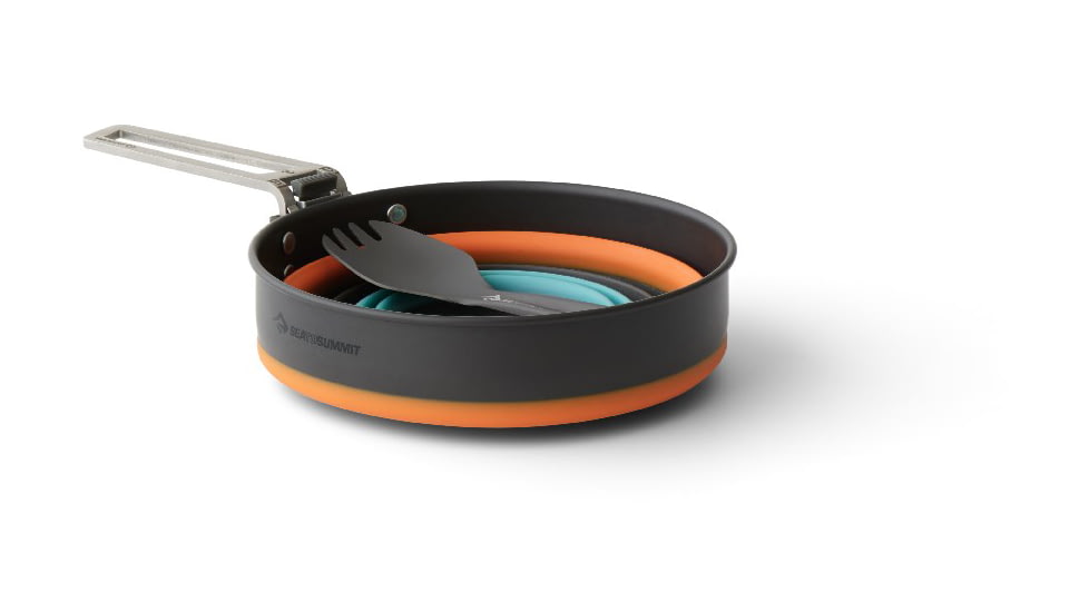 Sea to Summit Frontier UL Collapsible One Pot Cook Set - 3 Piece/2 Person, Multi, A1246