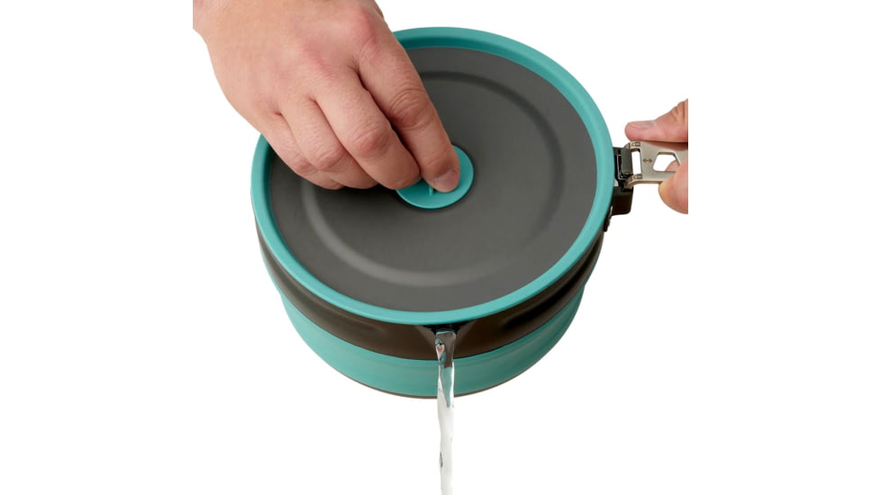 Sea to Summit Frontier UL Collapsible Pouring Pot, Aqua AquaSea Blue, A1229