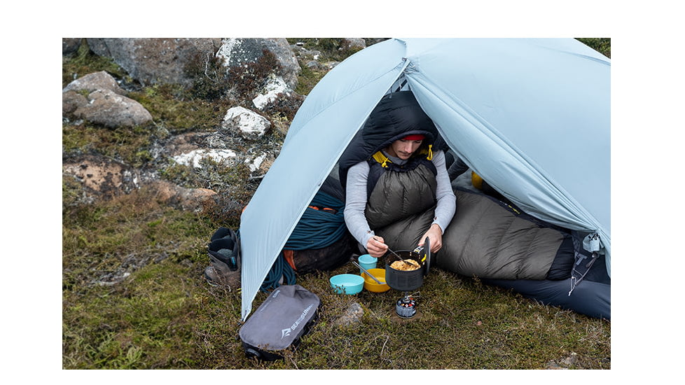 Sea to Summit Frontier UL TwoPot Cook Set, 14 Pieces, Multicolor, 4 Person, A1241