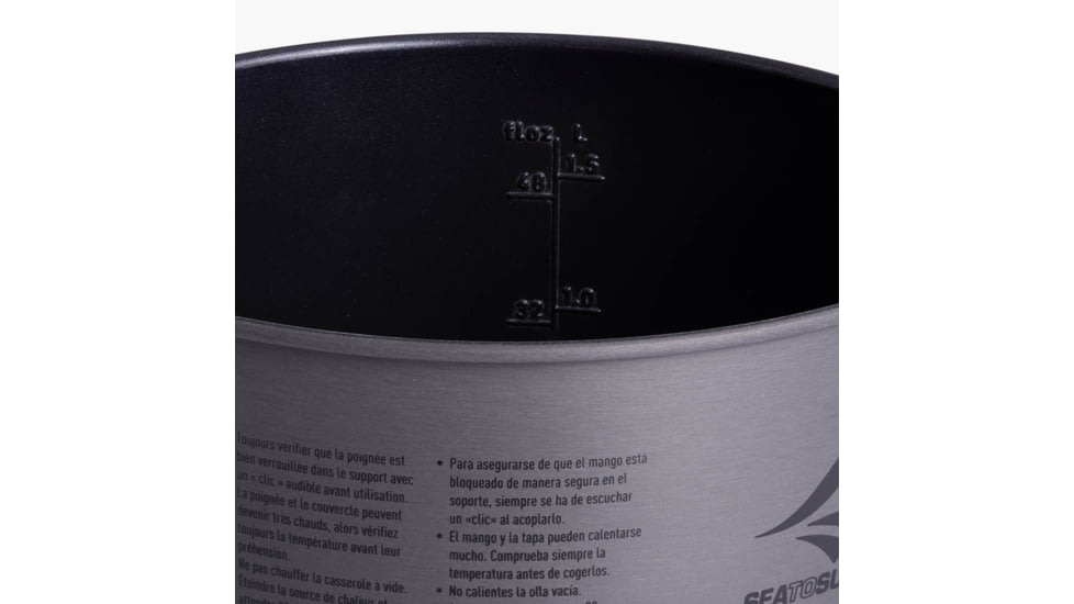 Sea to Summit Frontier UL Two Pot Set, 2 Piece, 2 Person, A1245