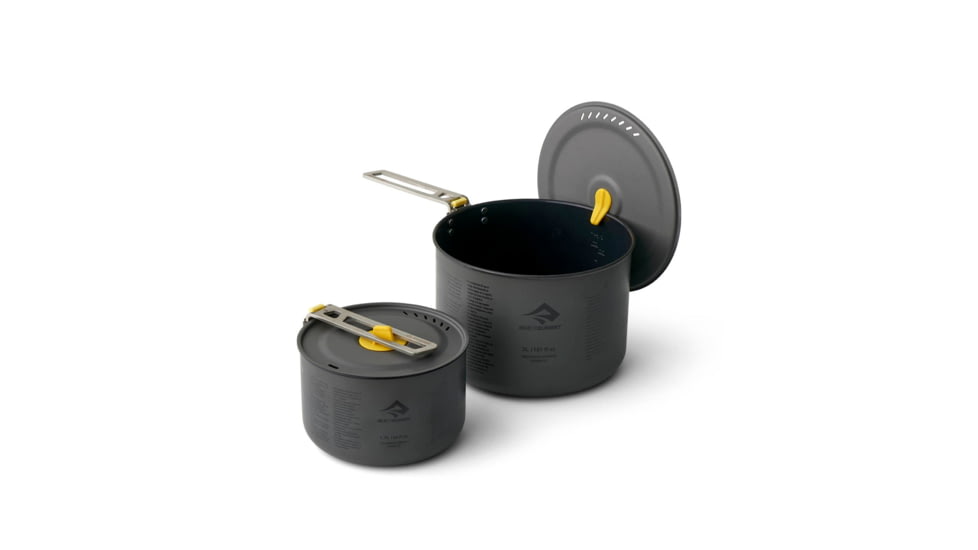 Sea to Summit Frontier UL Two Pot Set, 2 Piece, 2 Person, A1245