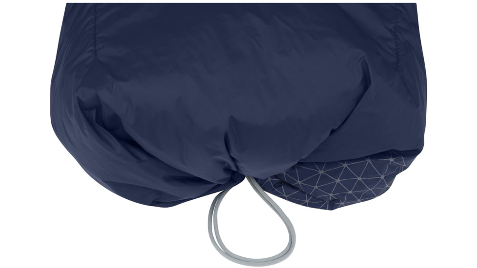 Sea to Summit Glow GWL 50F Synthetic Integrated Quilt Sleeping Bag, Blue, Regular, S4321