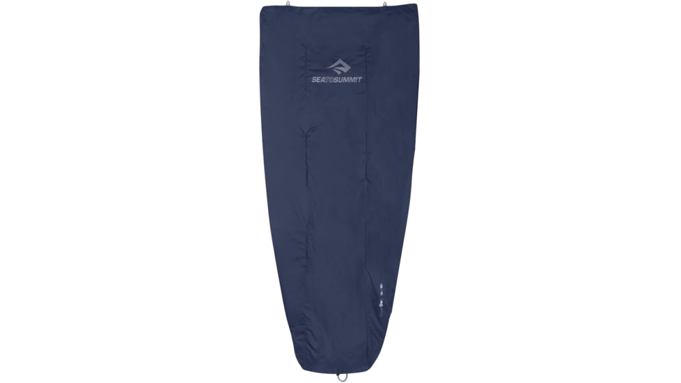 Sea to Summit Glow GWL 50F Synthetic Integrated Quilt Sleeping Bag, Blue, Regular, S4321