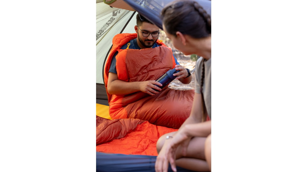 Sea to Summit Hamelin Synthetic 30F/-1C Sleeping Bag, Regular, Picante Red, Regular, S4140