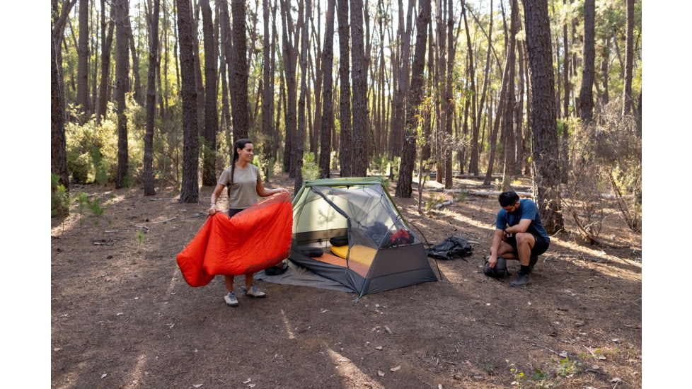 Sea to Summit Hamelin Synthetic -1C/30F Sleeping Bag - Womens, Regular, Spicy Orange, Regular, S5130