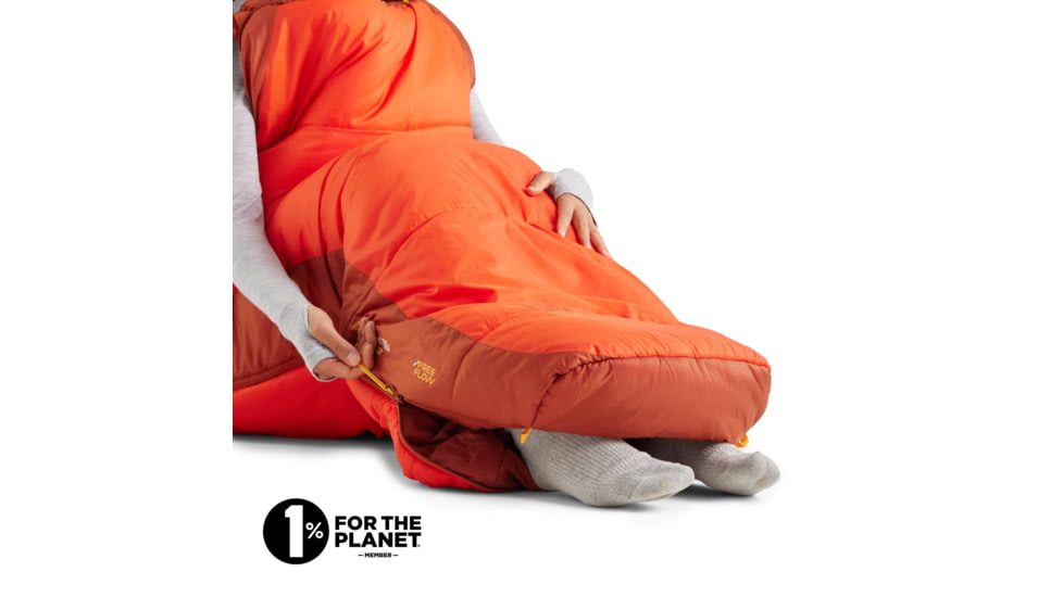 Sea to Summit Hamelin Synthetic -1C/30F Sleeping Bag - Womens, Regular, Spicy Orange, Regular, S5130