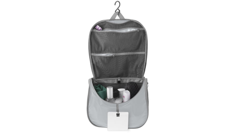 Sea to Summit Hanging Toiletry Bag, HighRise Grey, Large, 452-11