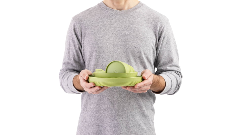 Sea to Summit Horizon Dinnerware Set, 6 Piece, Tarragon, 054801