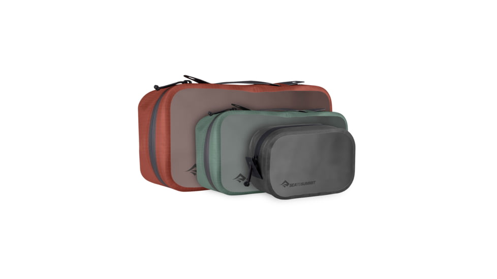 Sea to Summit Hydraulic Packing Cube Set, 3-Piece, Multi, A4280