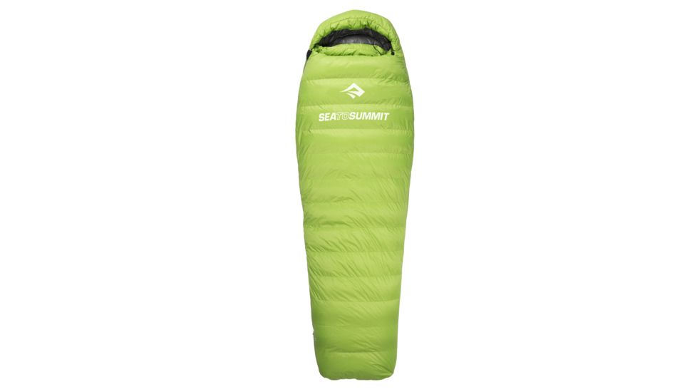 Sea to Summit Latitude LT I Sleeping Bag, Regular, Left Zip, Green, 081RL