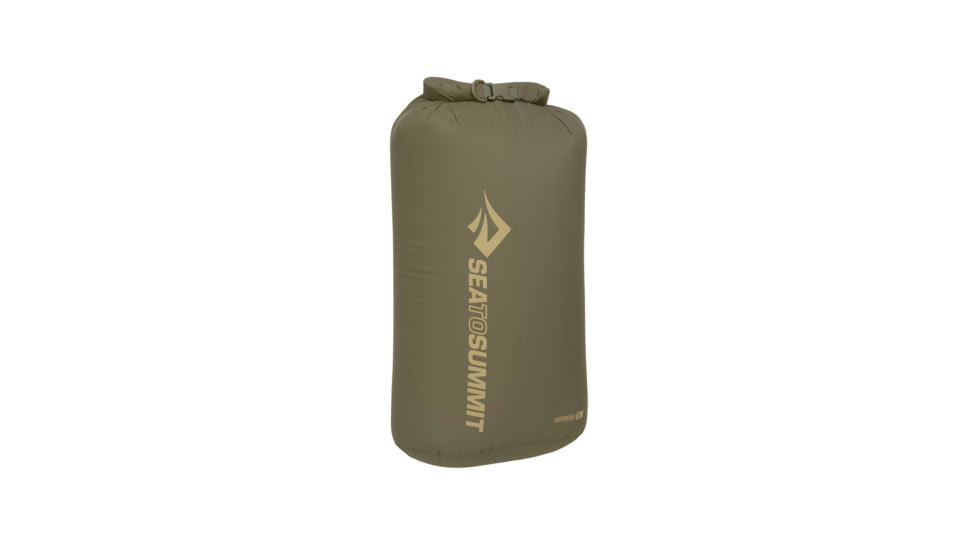 Sea to Summit Lightweight Dry Bag, 20 Liters, Olive Green, XL, A4006-45
