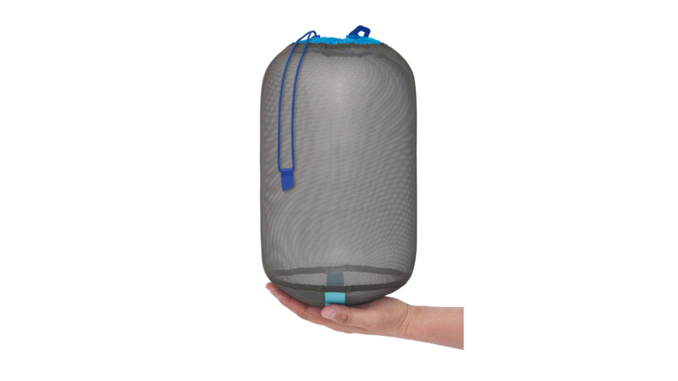 Sea to Summit Mesh Stuff Sack Set, 3-Sack, Orange, Blue, Grey, Large, A4570