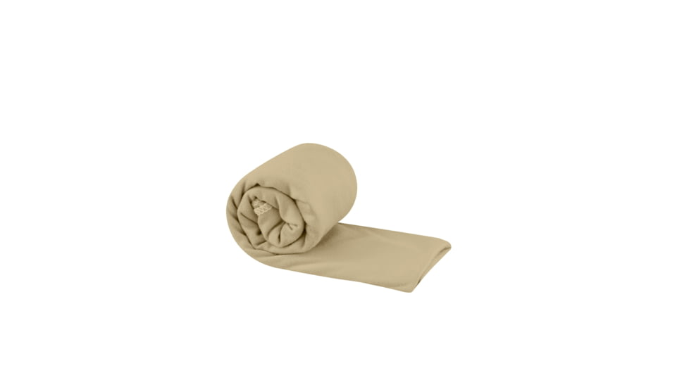 Sea to Summit Pocket Towel, 16 x 32, Desert Brown, Small, A2510-75