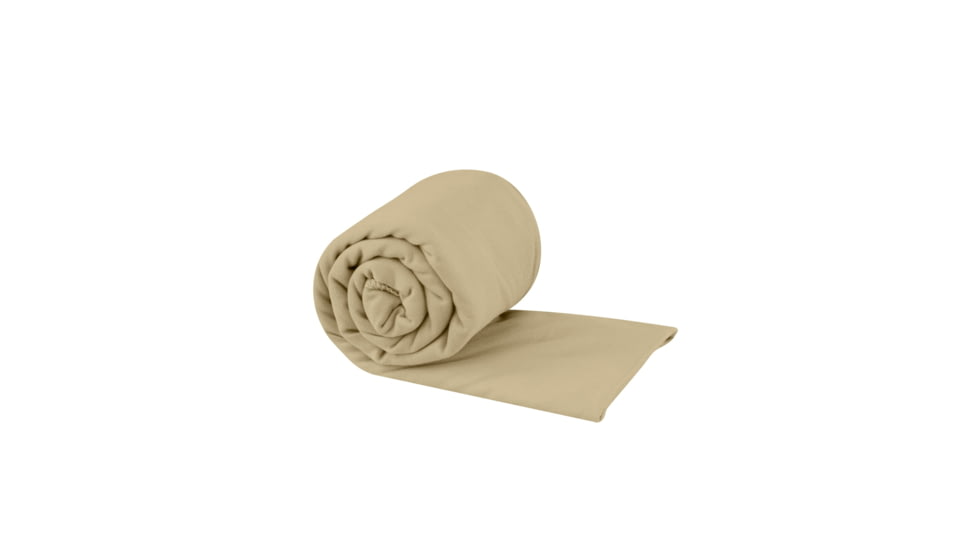 Sea to Summit Pocket Towel, 24 x 48, Desert Brown, Large, A2512-75
