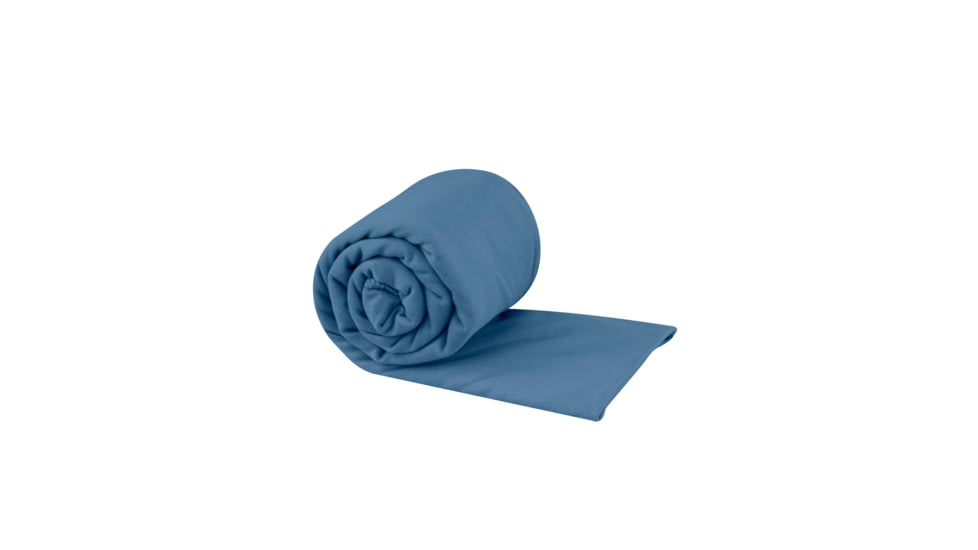 Sea to Summit Pocket Towel, 24 x 48, Moonlight Blue, Large, A2512-35