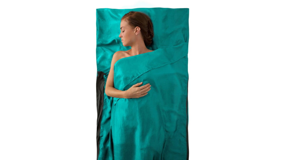 Sea to Summit Premium Silk Travel Liner, Sea Foam, Traveller, 112-49